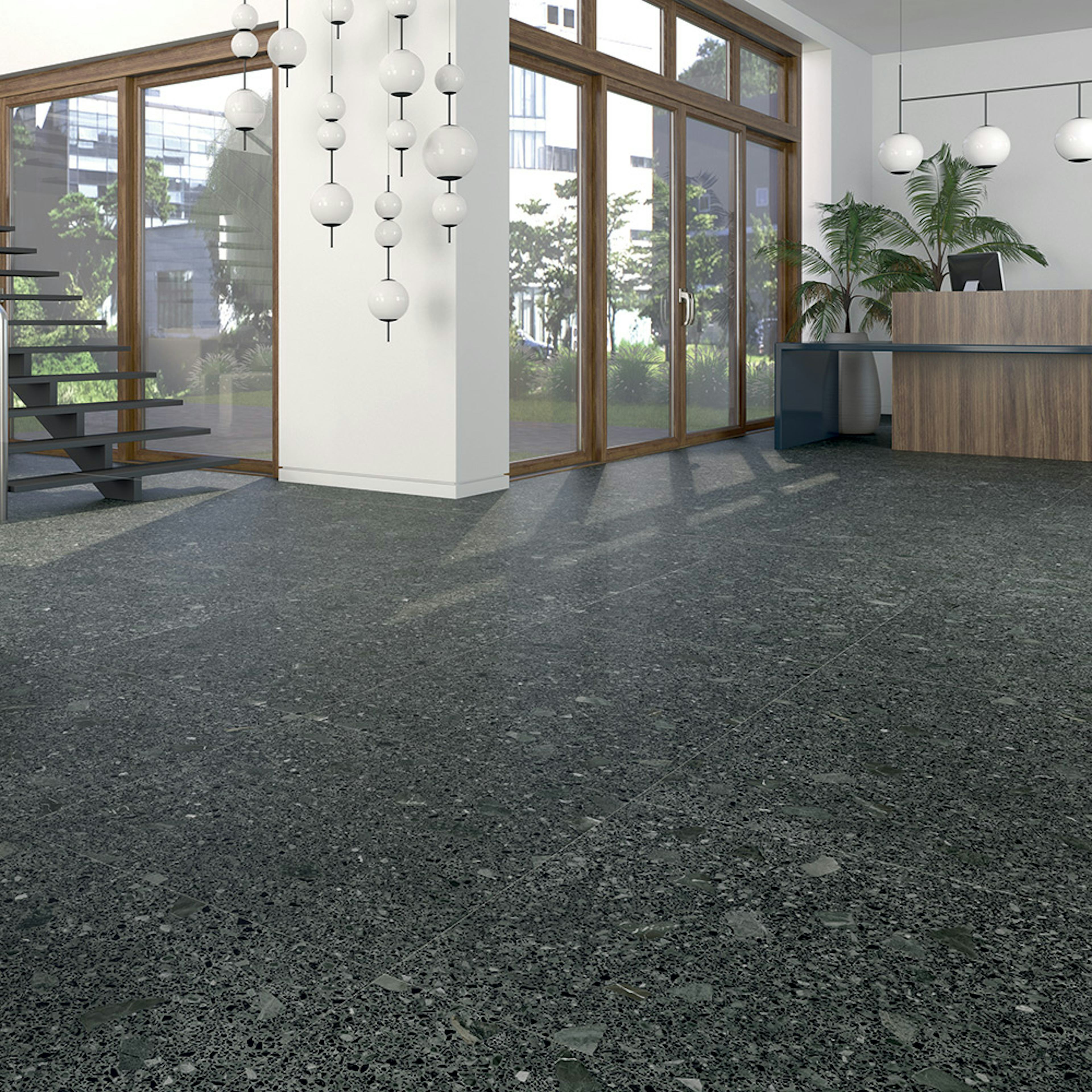 Klinker Tenfors Miscela Grafito Matt 60x60 cm