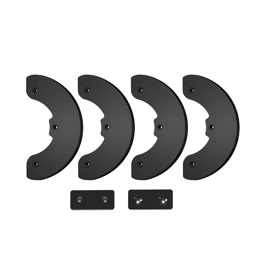 Gummipaddlar EGO ARP2120 till Snöslunga