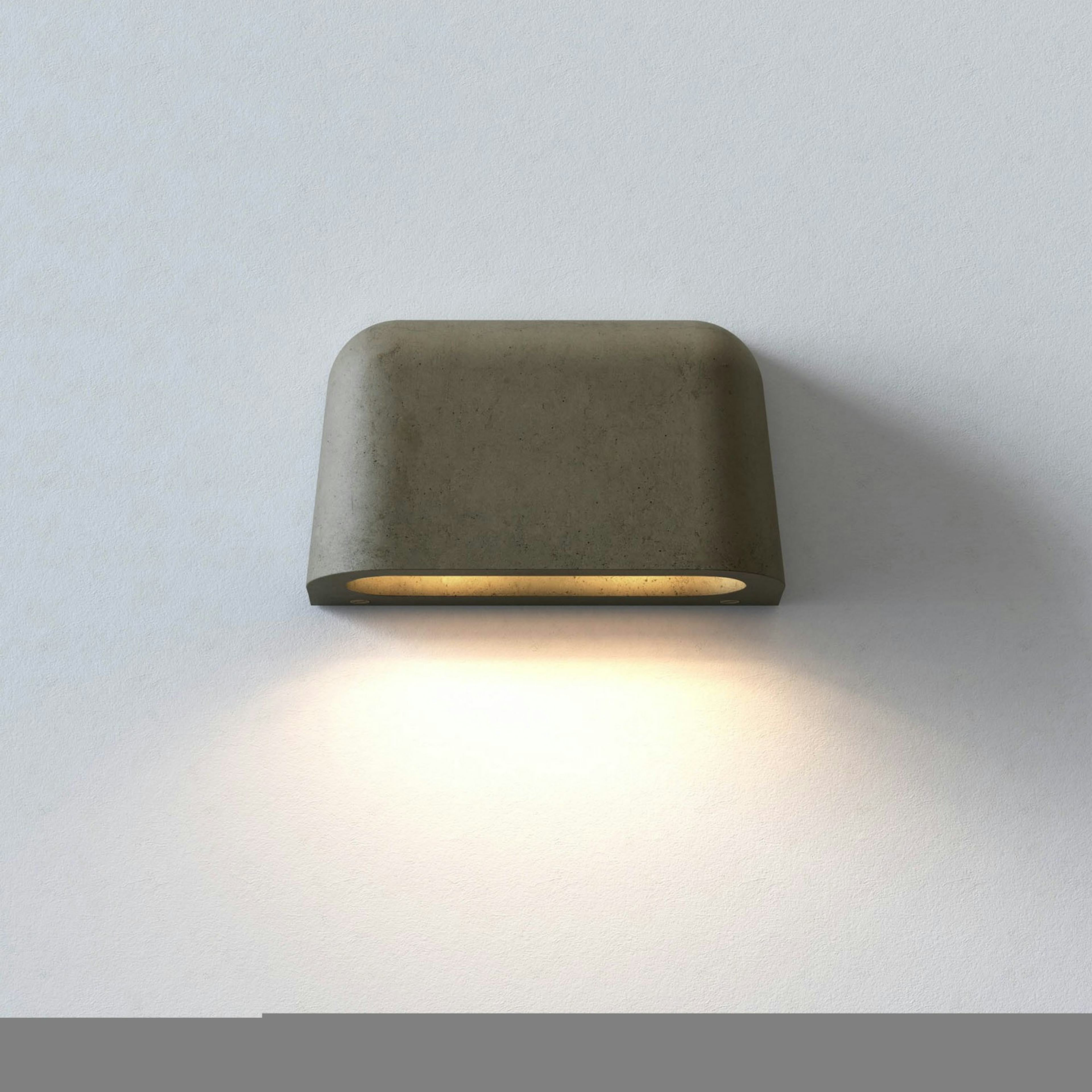 Fasadbelysning Astro Mast Twin Costal Matt Betong