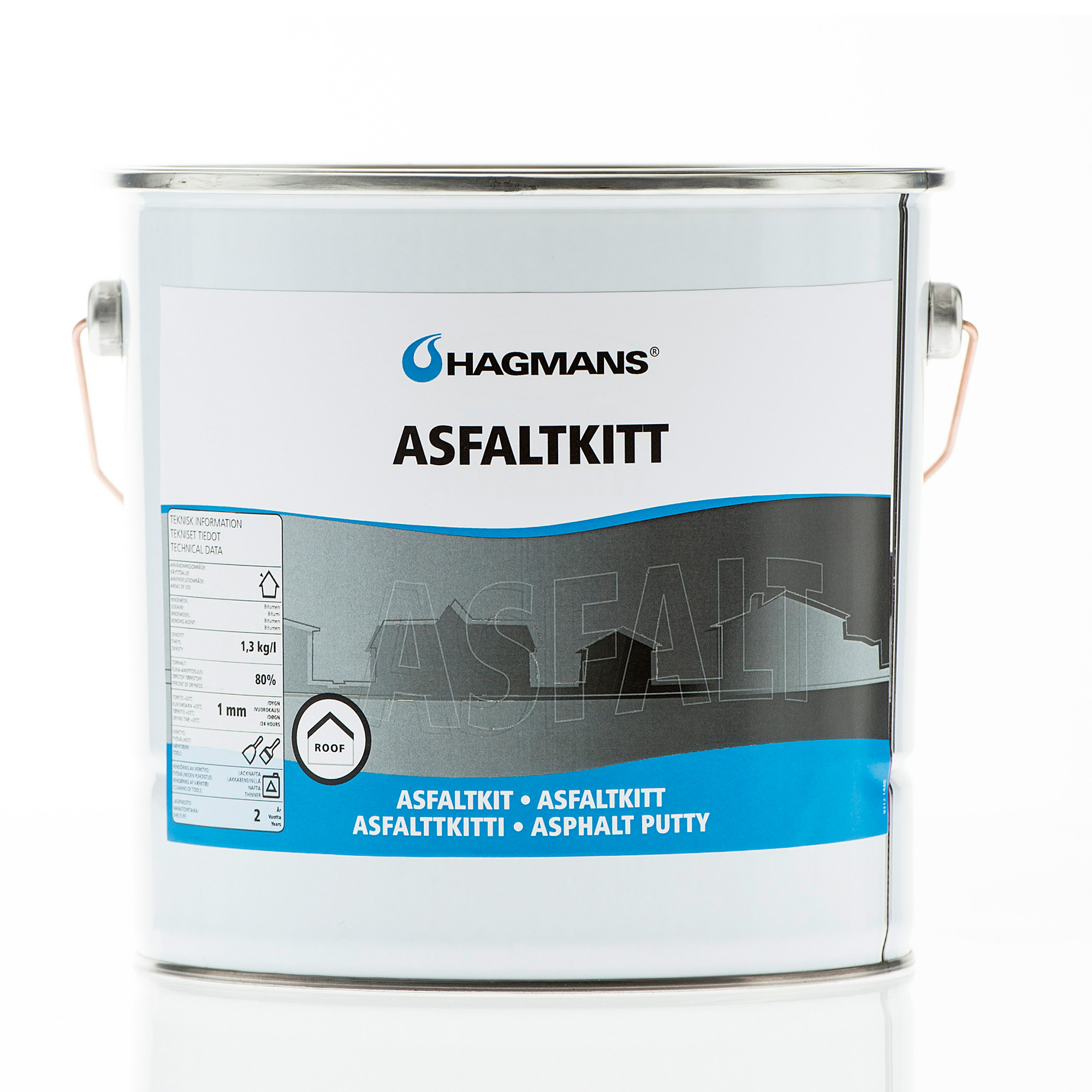 Asfaltkitt Hagmans Burk