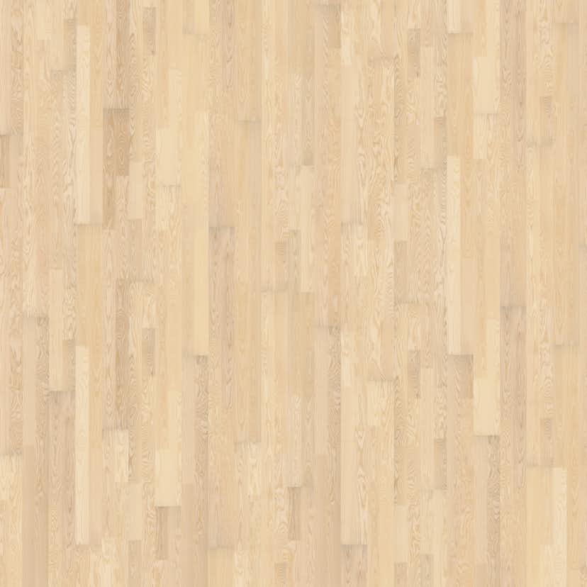 Trägolv Kährs Original Falsterbo VIt Ask, Mattlackerat 2-Stavs Parkettgolv