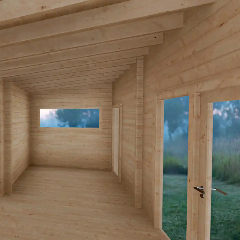 Attefallshus Baseco Nyliden funkisstuga 25 m2