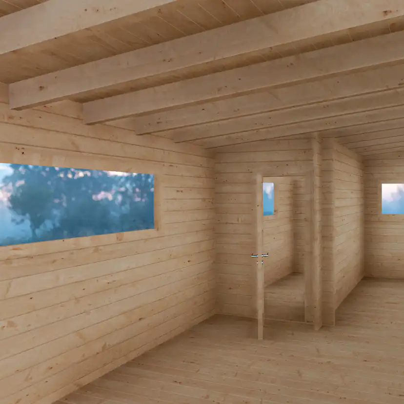 Attefallshus Baseco Nyliden funkisstuga 25 m2