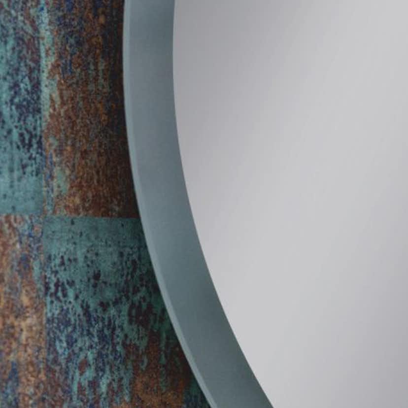 Spegel Vidi Atum Rund med LED-belysning