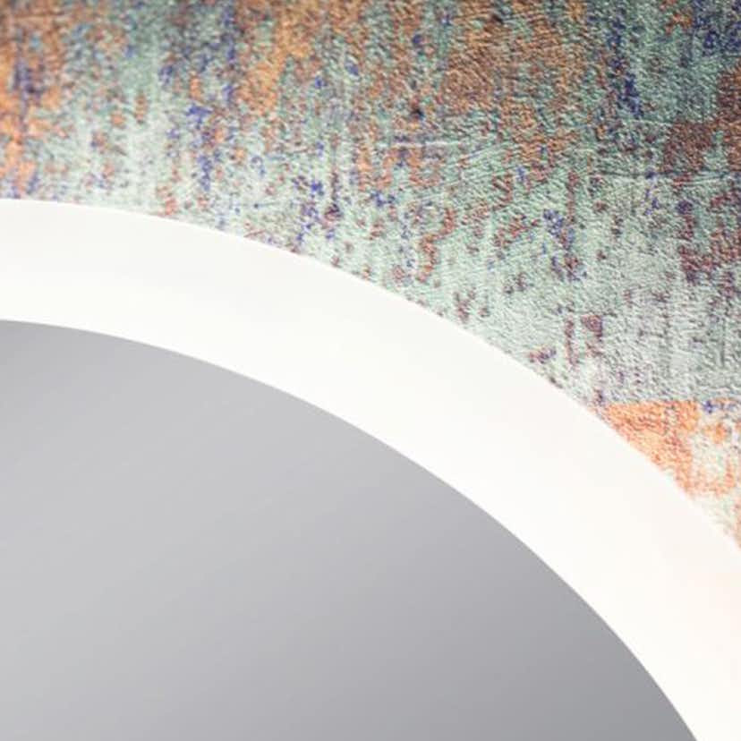 Spegel Vidi Atum Rund med LED-belysning