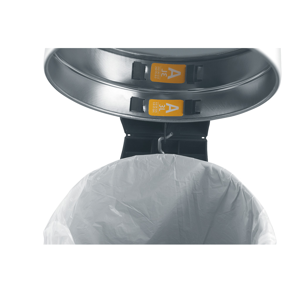 Avfallspåsar Brabantia 3L Vit Plastpåse med Knytband