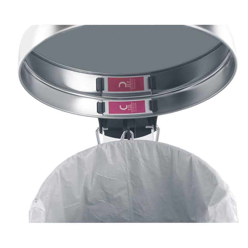 Avfallspåsar Brabantia 10-12L Vit Plastpåse med Knytband