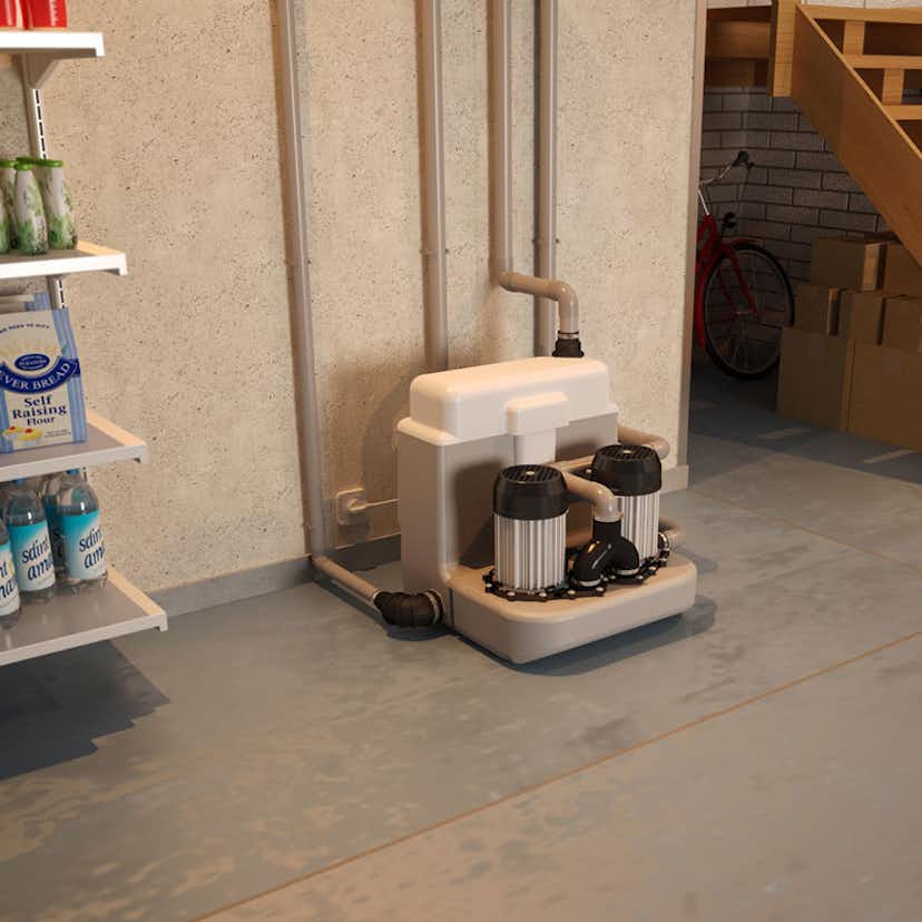 Avloppspump Saniflo Sanicom 2