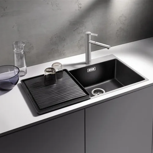 Avrinningsplan Blanco Svart Plast för Diskho & Köksvask