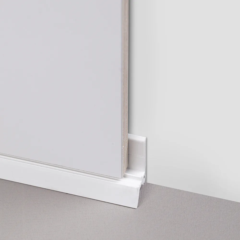 Avslutningslist BerryAlloc Wall & Water 2,7 m Vit