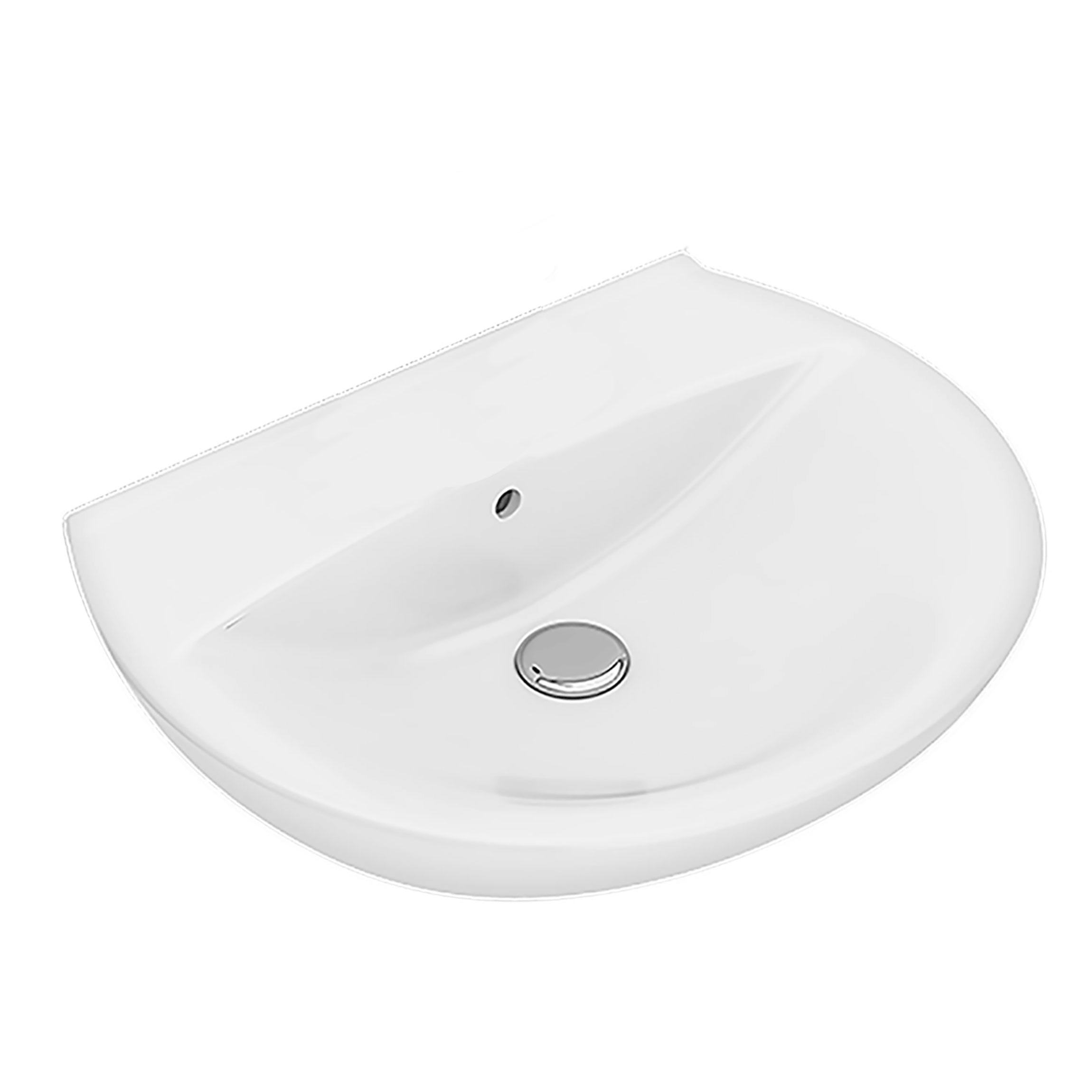 Tvättställ Ifö Spira 570 mm Runt Utan Kranhål