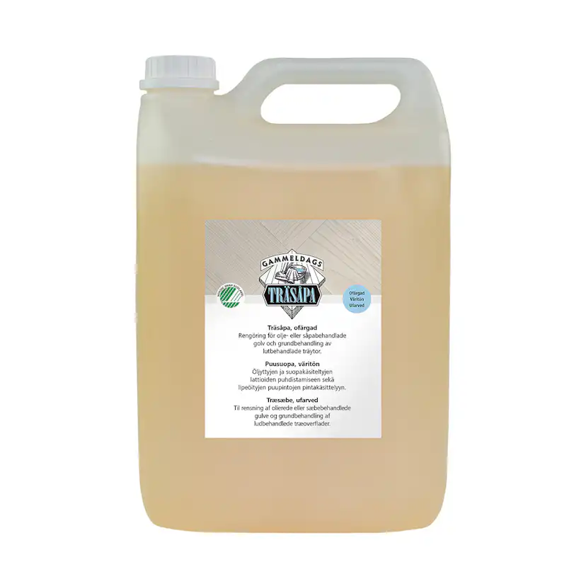 Träsåpa Gammeldags Ofärgad