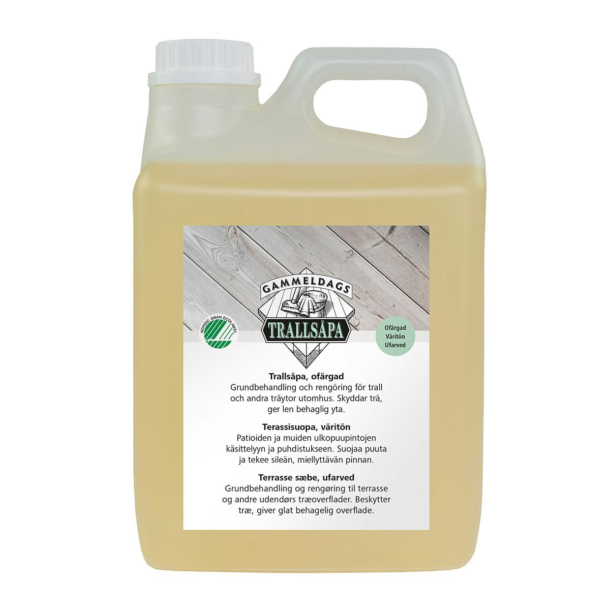 Trallsåpa Gammeldags Ofärgad