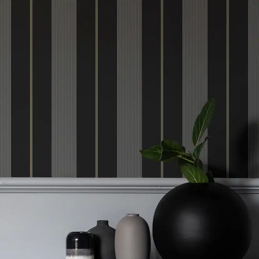 Tapet Duro Axel Svart 411-06