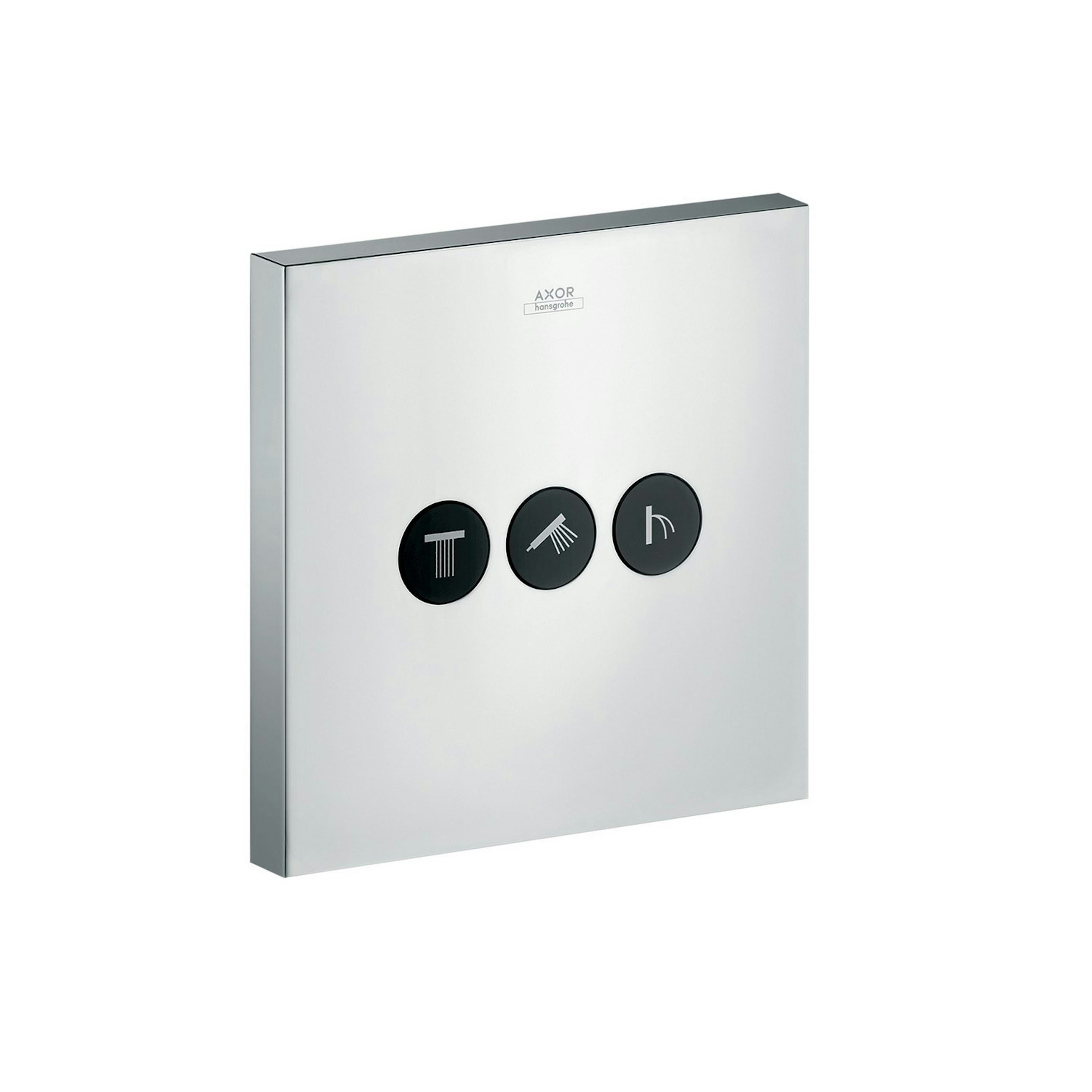 Inbyggnadsblandare Axor ShowerSelect Square 3-utlopp