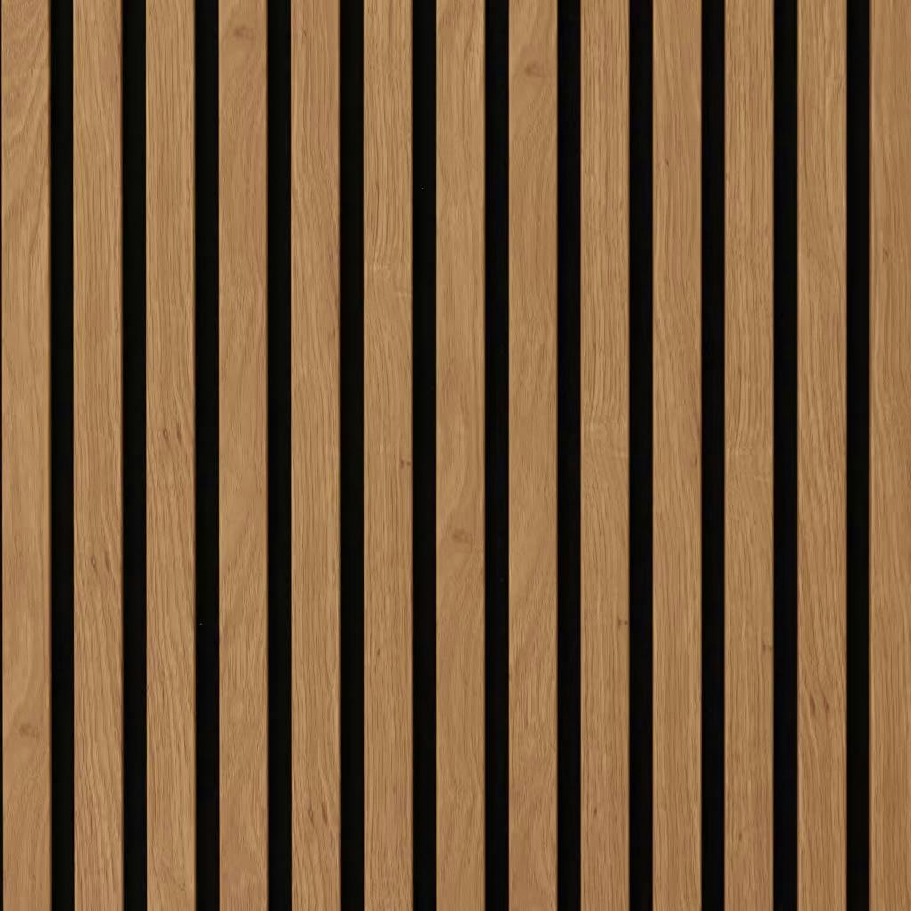 Akustikpanel Lundbergs Harmoni Svart Filt 2590x615x20 mm