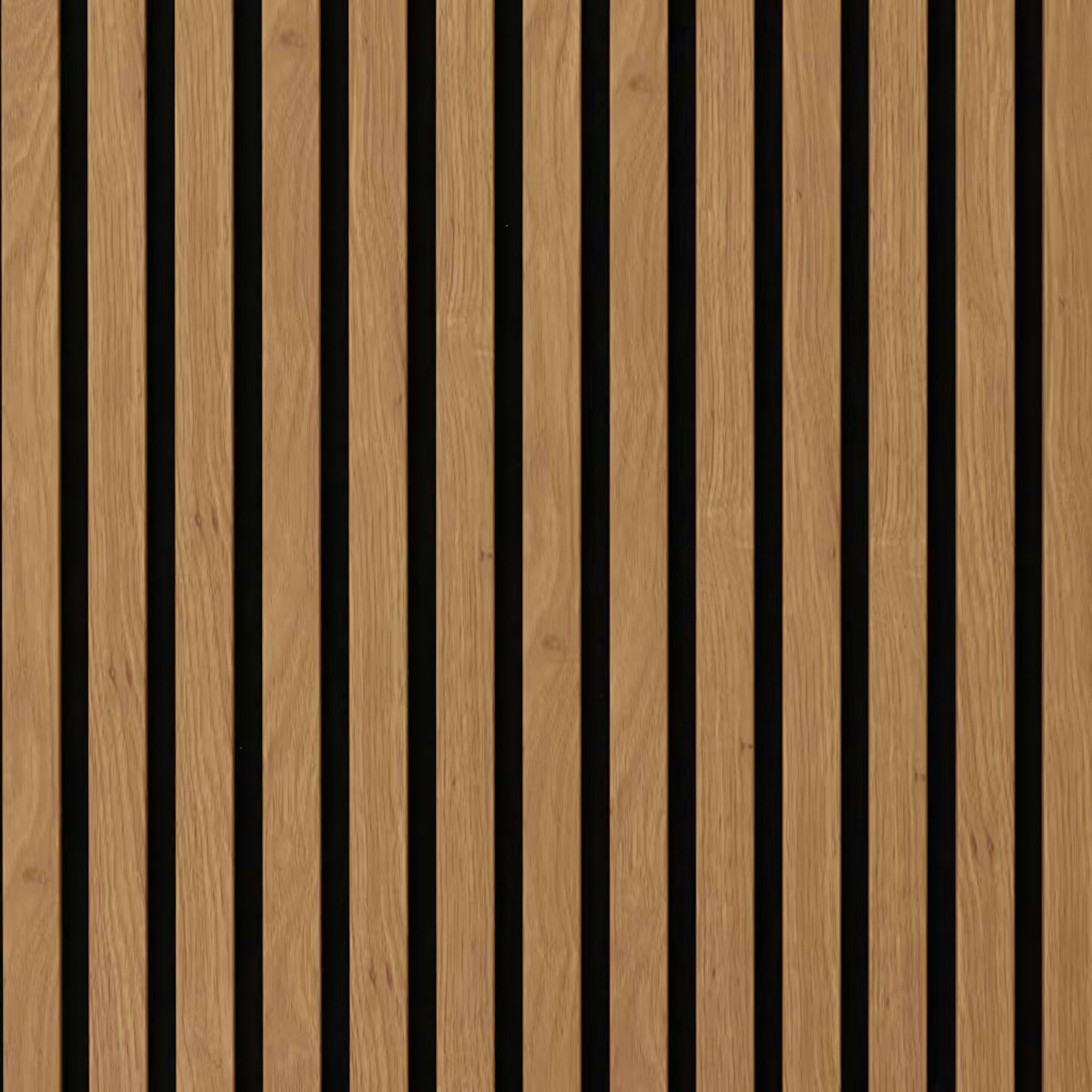 Akustikpanel Lundbergs Harmoni Svart Filt 2590x615x20 mm