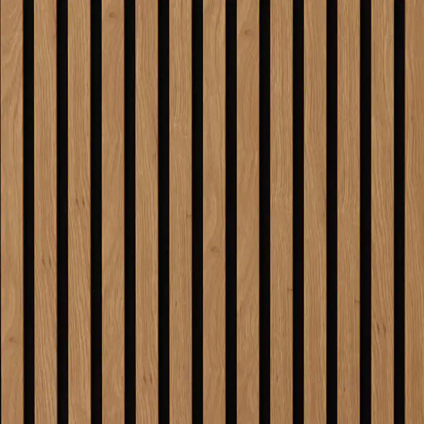 Akustikpanel Lundbergs Harmoni Svart Filt 2590x615x20 mm