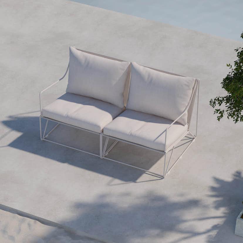 Utesoffa Comfort Garden Usteryd 2 sits Loungesoffa Utomhus