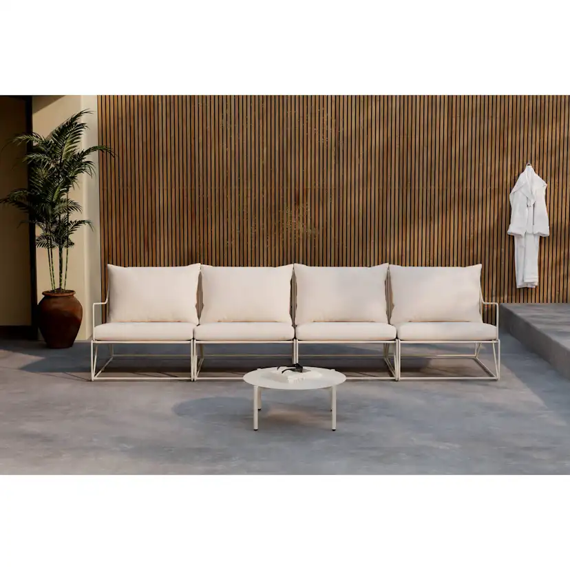 Loungegrupp Comfort Garden Usteryd Utesoffa 4-sits med Usteryd Soffbord