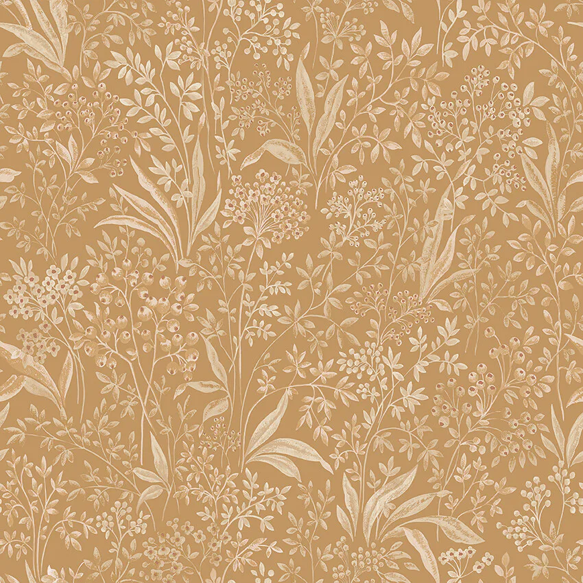 Tapeter Boråstapeter Vårt Arkiv Nocturne 2022 EasyUp, Mönstrad Gul