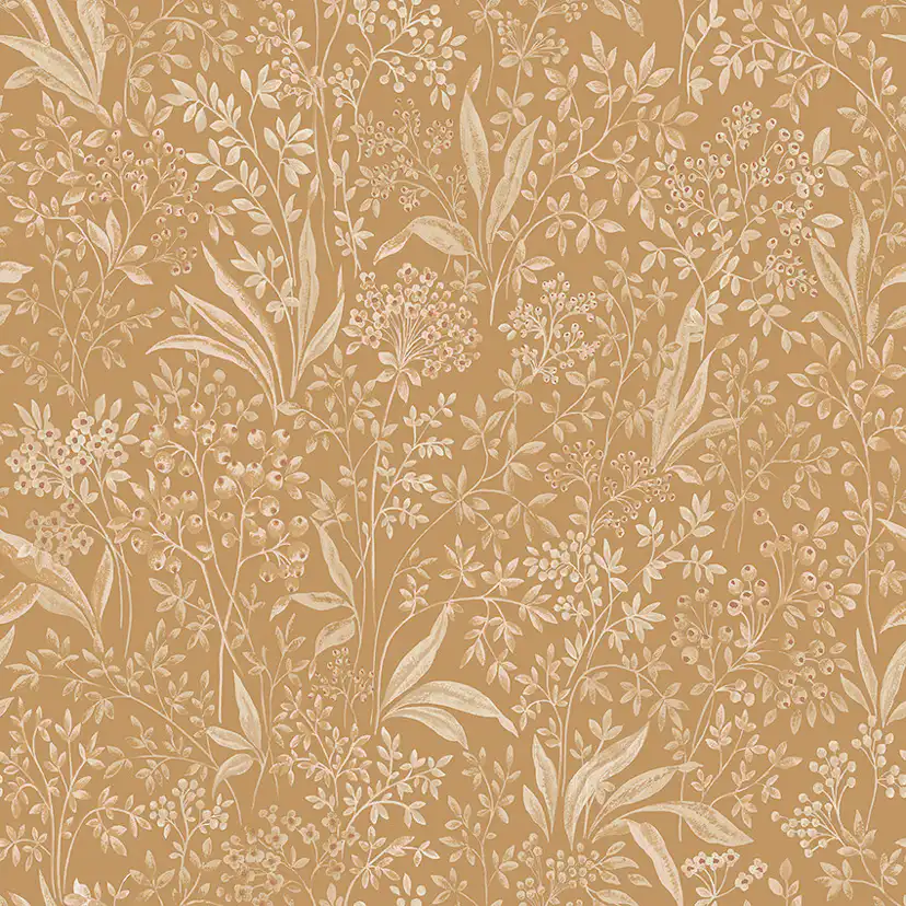 Tapeter Boråstapeter Vårt Arkiv Nocturne 2022 EasyUp, Mönstrad Gul