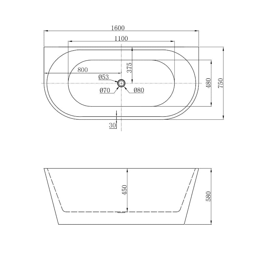 Badkar Bathlife Frisk