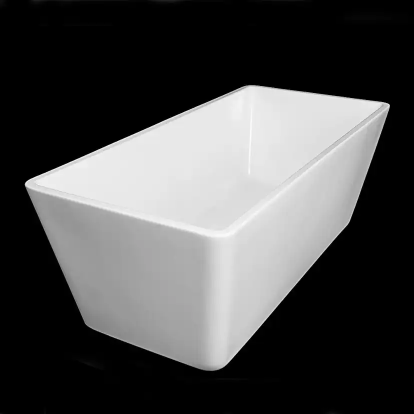 Badkar Bathlife Ideal Fristående Rakt Vit