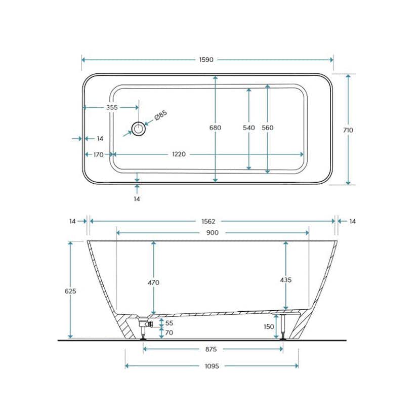 Badkar Nordhem Värmdö