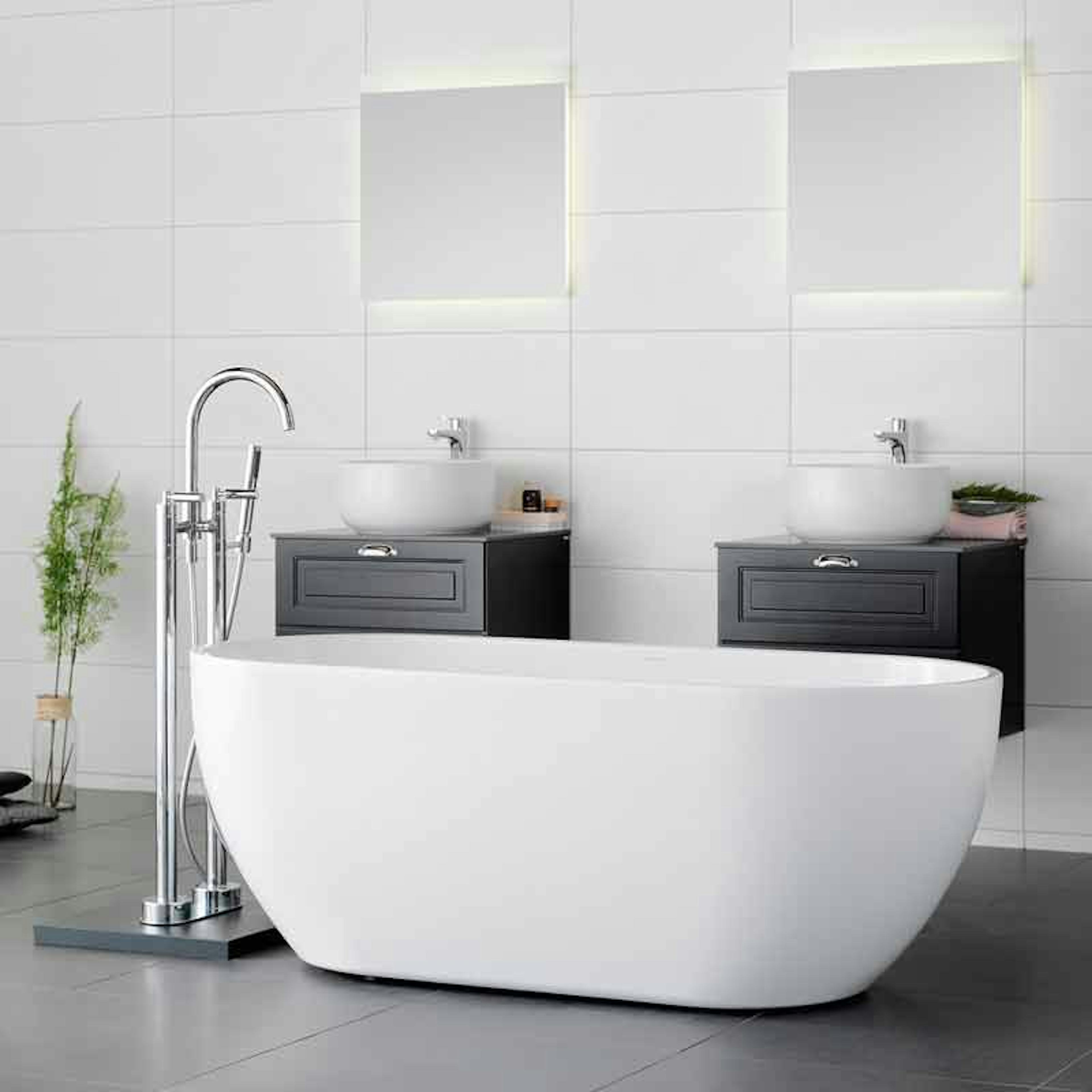 Badkar Westerbergs Sense Vit