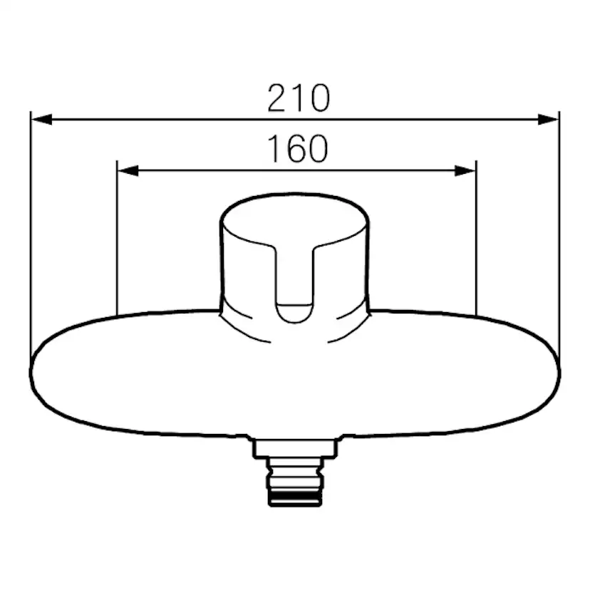Badkarsblandare Mora MMIX W5 utan Utloppspip