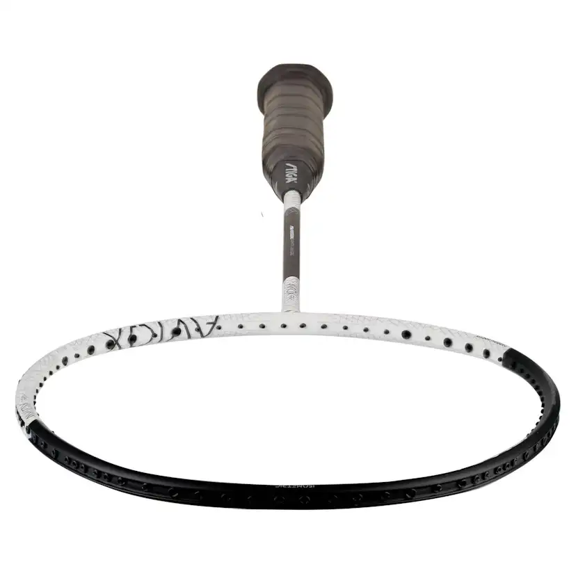 Badmintonracket Stiga Sports Aviox Pro Svart/Vit Osträngat 4