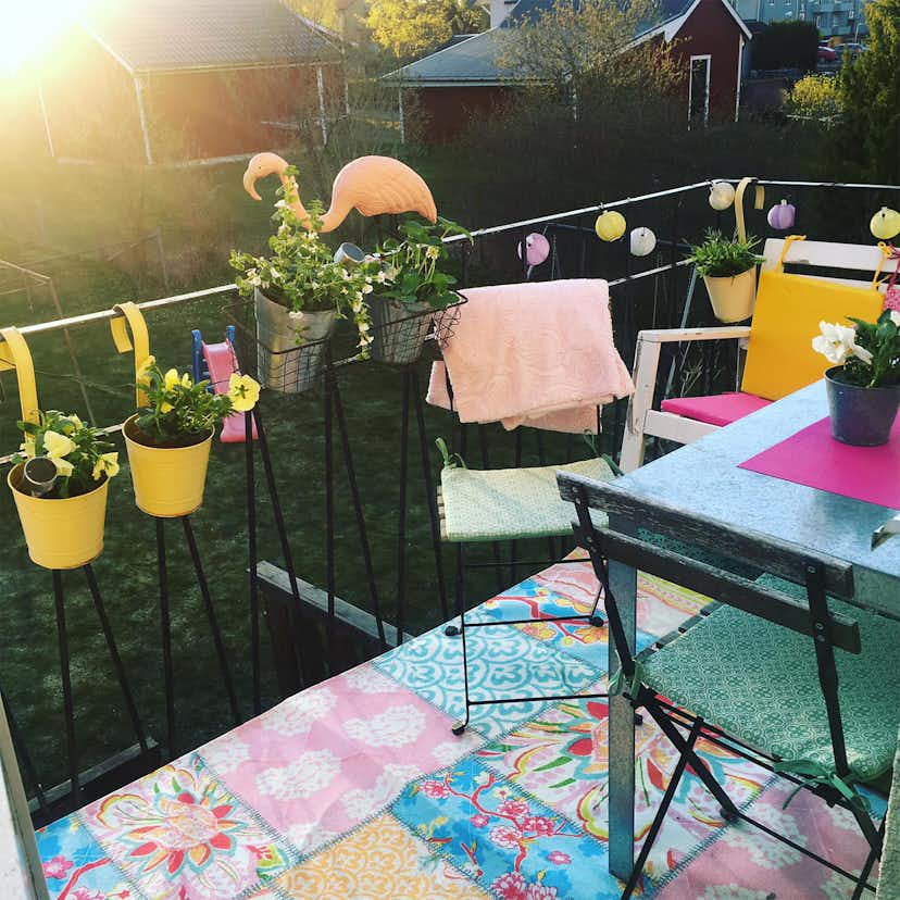 Utomhusmatta Flexigarden Lapptäcke 130x180 cm