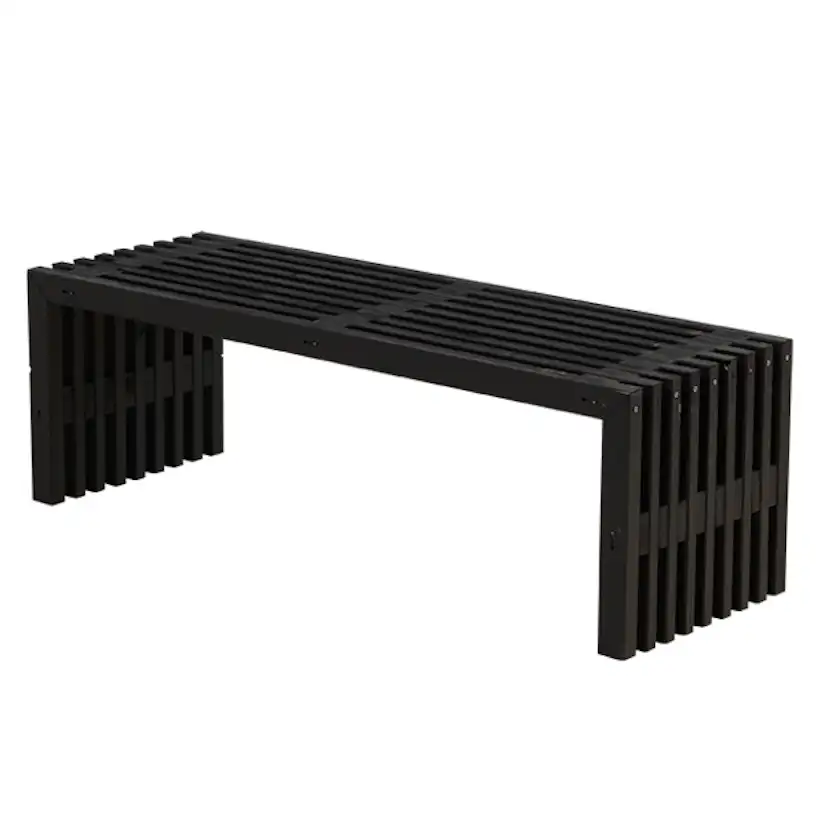 Trädgårdsbänk PLUS Rustik Design 1380 mm