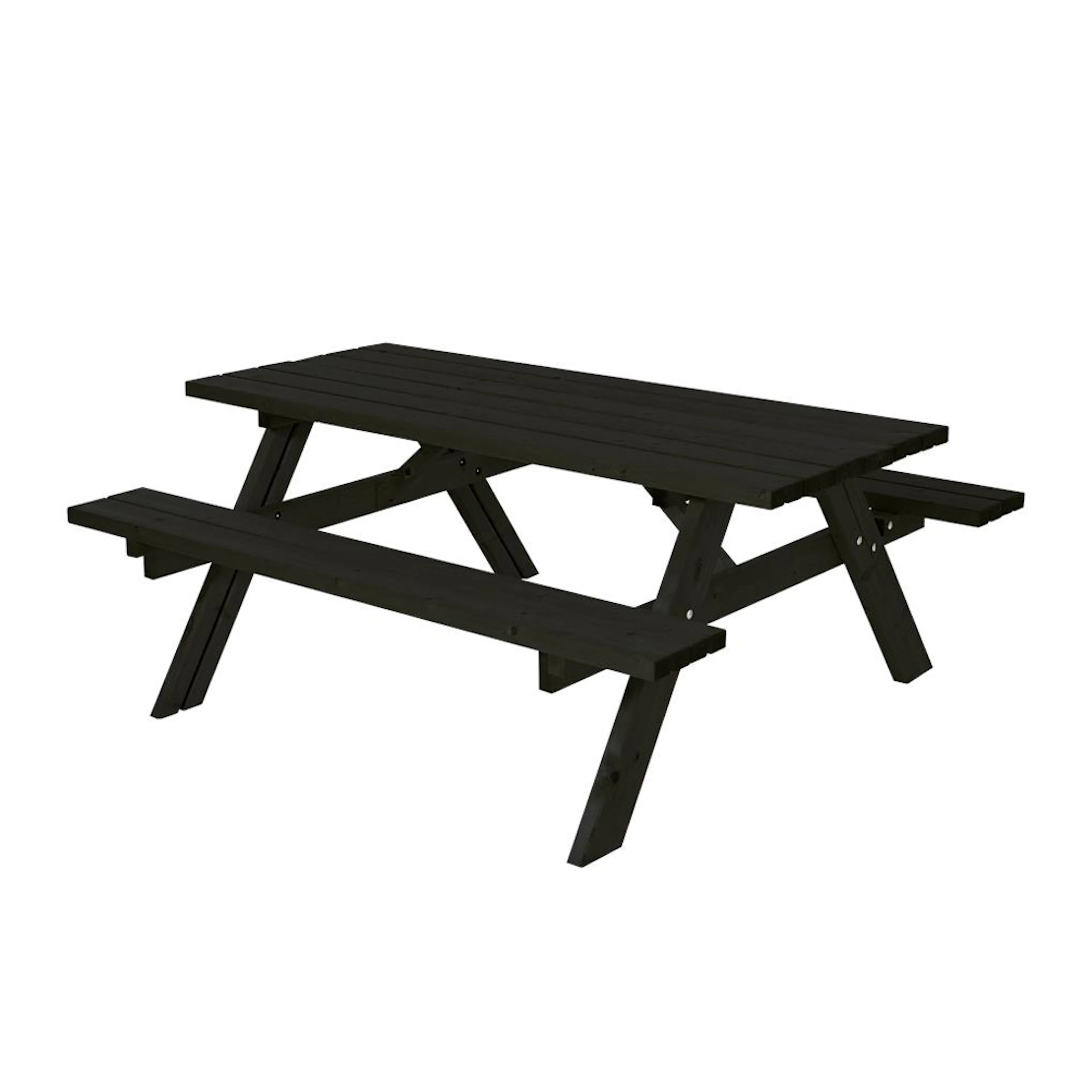 Picknickbord PLUS Svart Utomhus