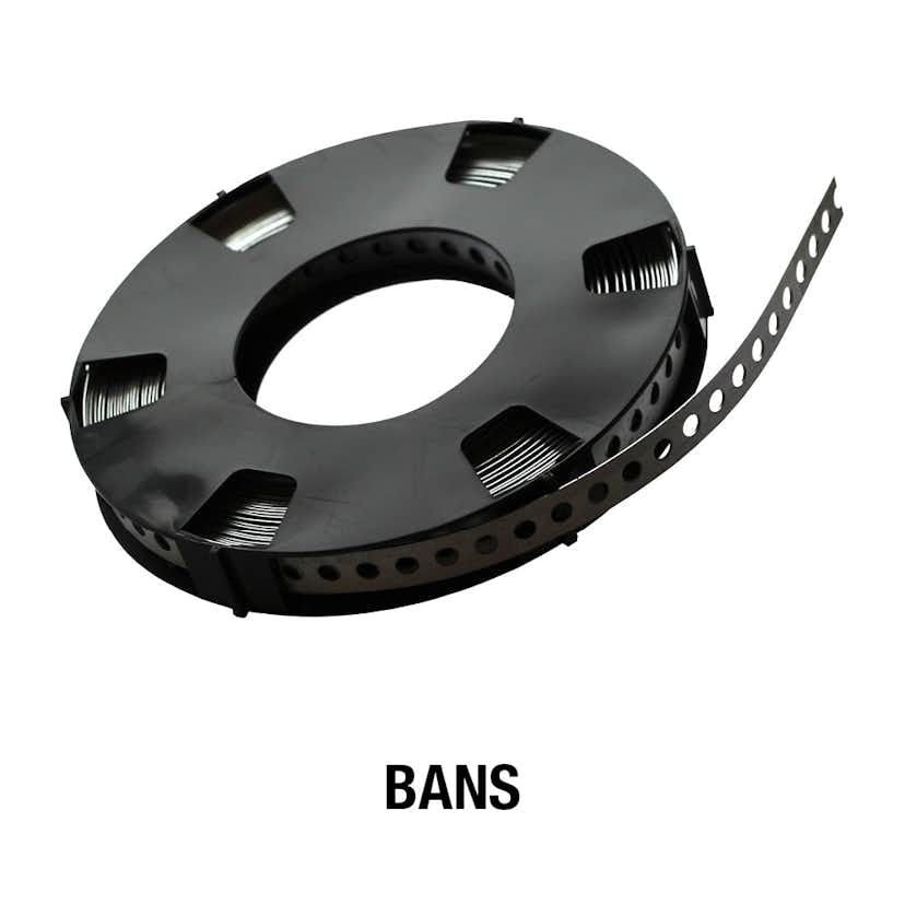 Patentband Simpson strong Tie BANS Ro stfri A2 0,7x12x3000