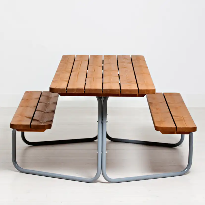 Barnbord Varax Breikki Grå Utomhus