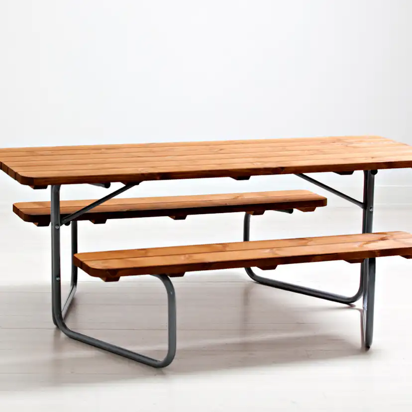 Barnbord Varax Breikki Grå Utomhus