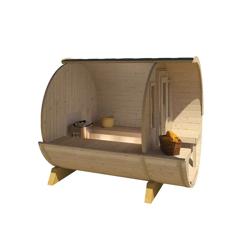 Bastutunna Nordkapp.NU ECO Byggsats med Altan