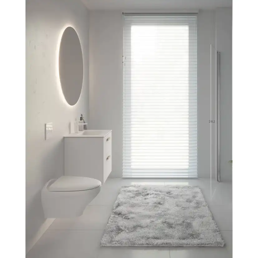 Spegel Gustavsberg Ducentic Rund med Bakgrundsbelysning