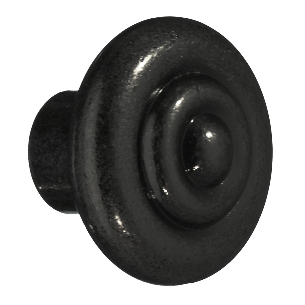 Knopp Beslagsboden BB080 Svart