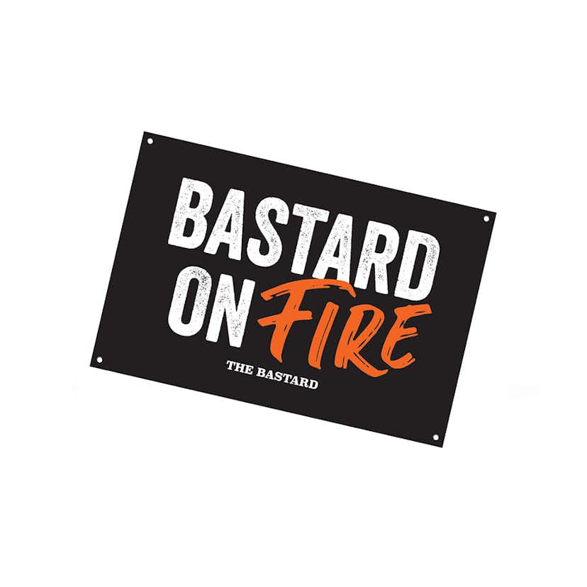 Plåtskylt The Bastard