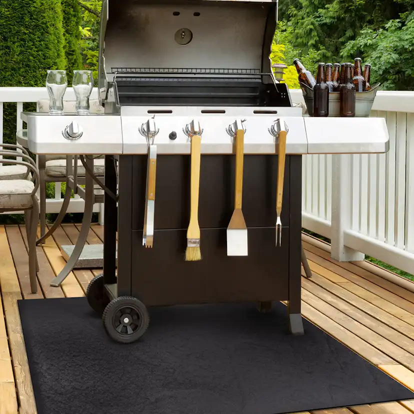 Grillmatta Recal 80x120x0,3cm - Skydd för Utegrillning