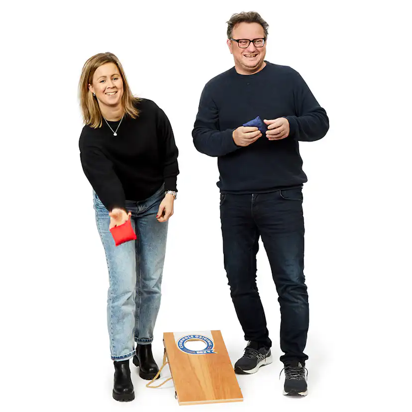 Utomhusspel Bex Original Cornhole-set i Trä