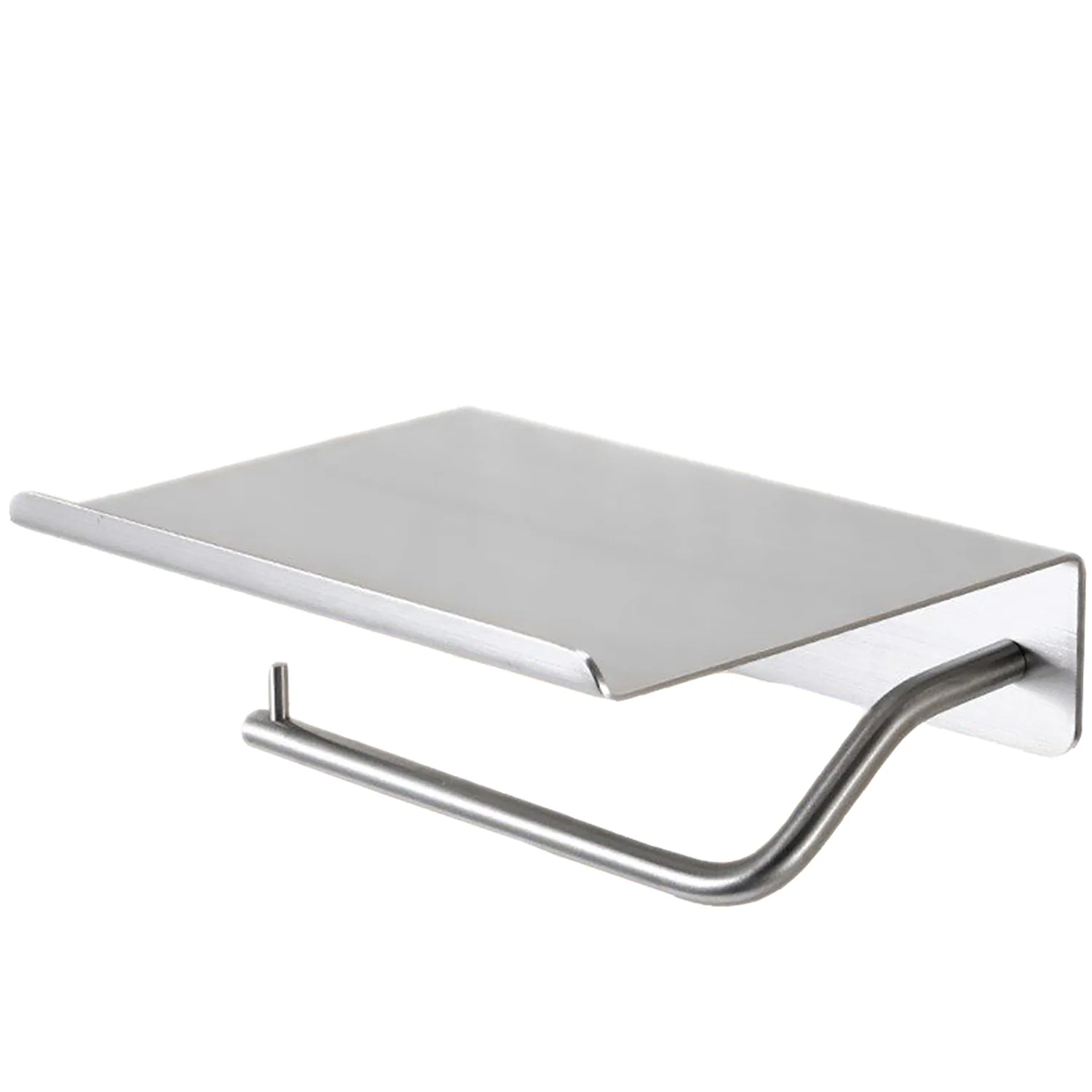 Toalettpappershållare Strand Stainless Billdal med hylla BI-416