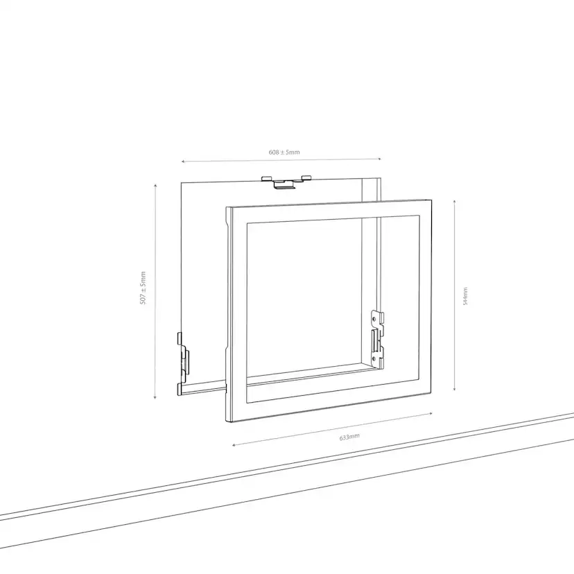 Installationskit Tagu Powerflame