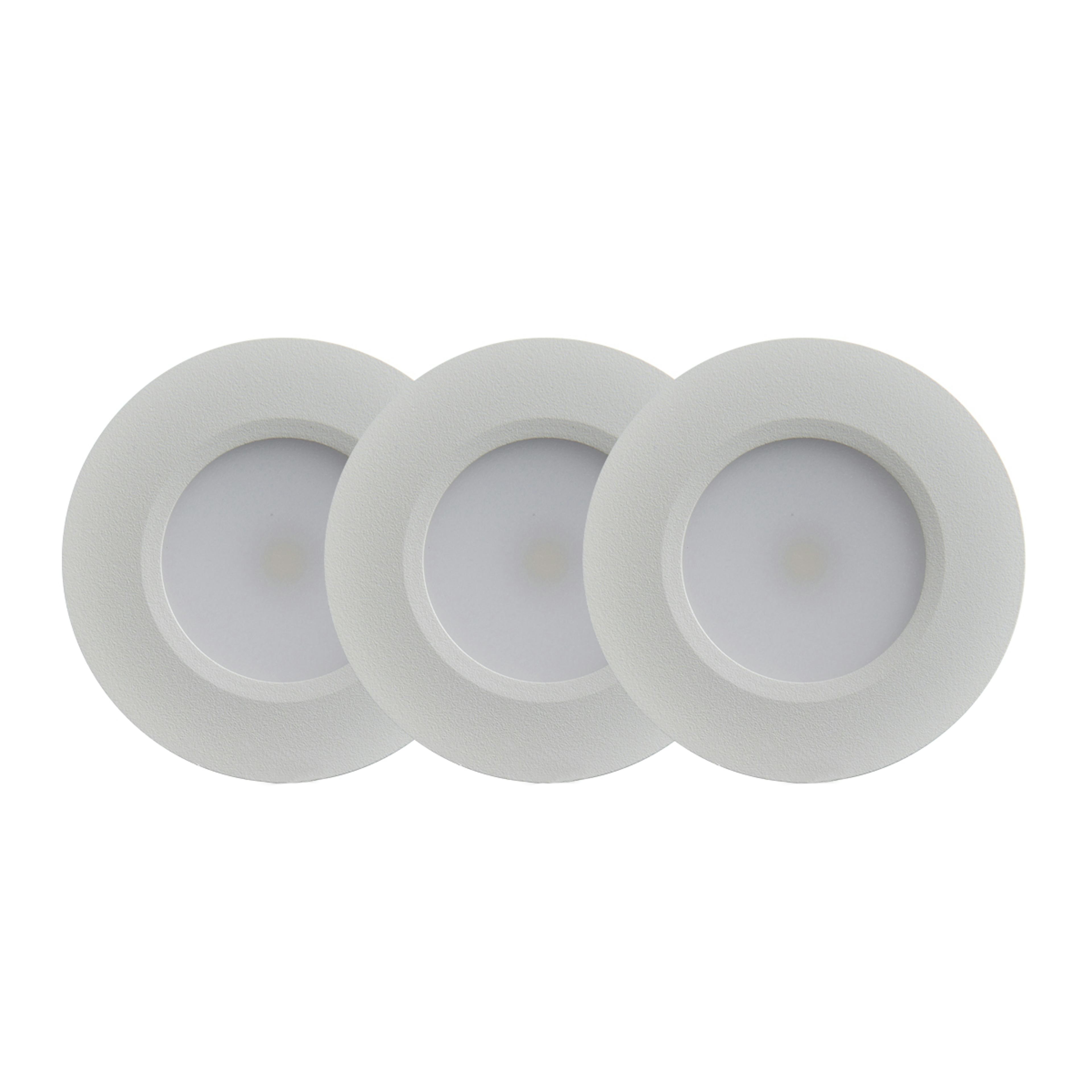 Downlight Designlight QB-30MW Bänk 3-pack