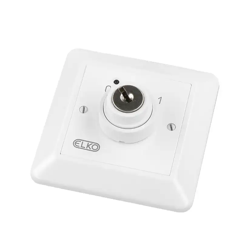 Nyckelbrytare Elko 2-Pol RS Renvit