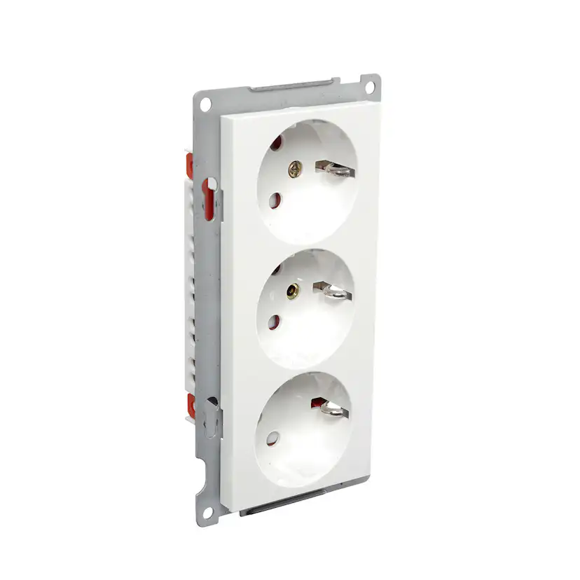 Vägguttag Elko 3-Vägs RS16