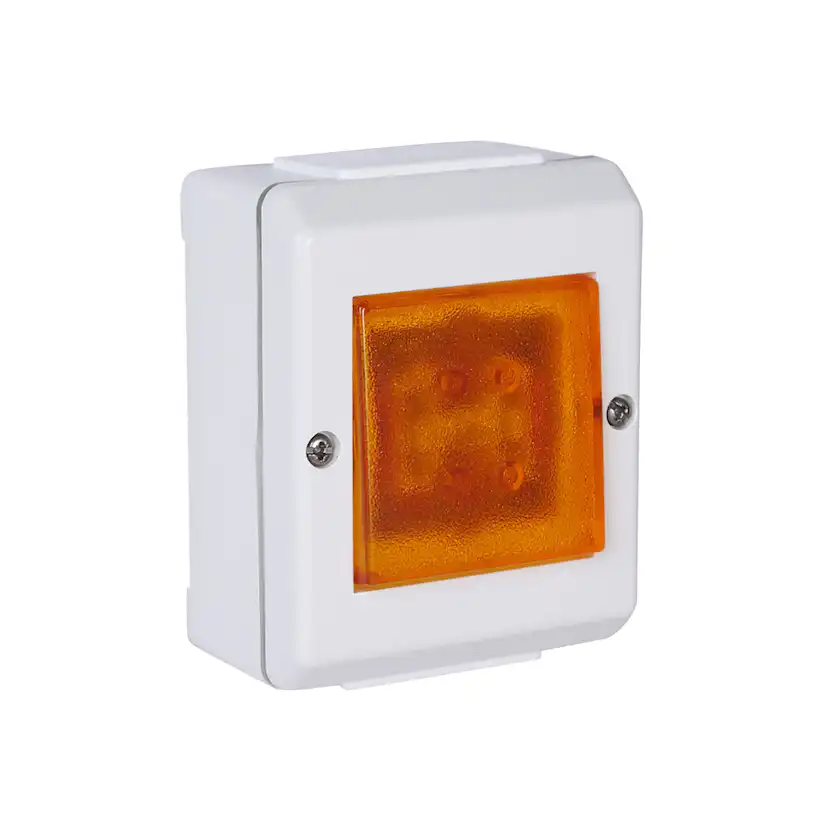 Strömbrytare Elko Trapp/1-Pol Ljus IP55 RS Renvit